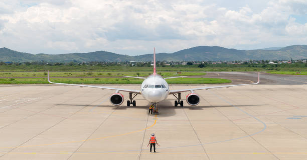 Taxiing at Airport